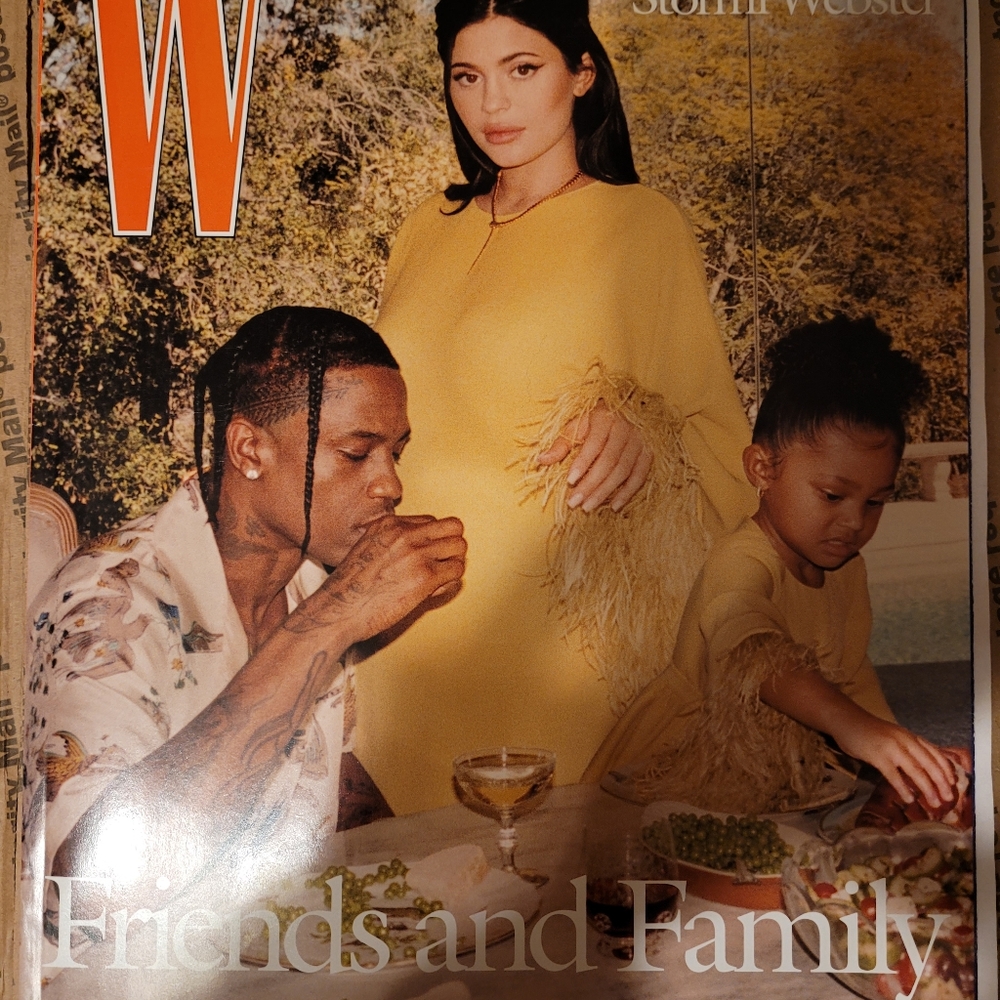 W magazine Kylie Jenner and Travis Scott 2021